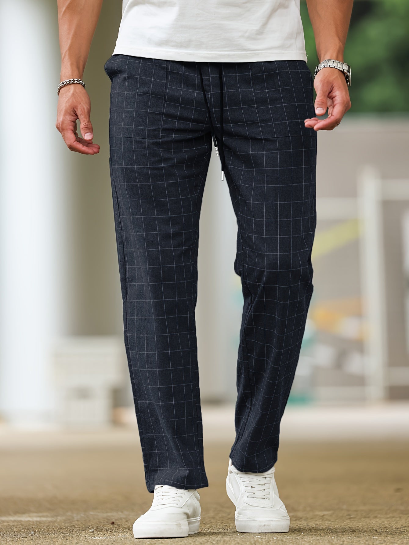 Onésimo® | The Smart Casual Striped Pants
