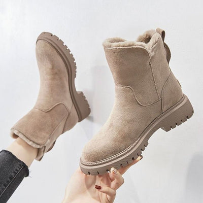Theo | Warm leather boots with lining