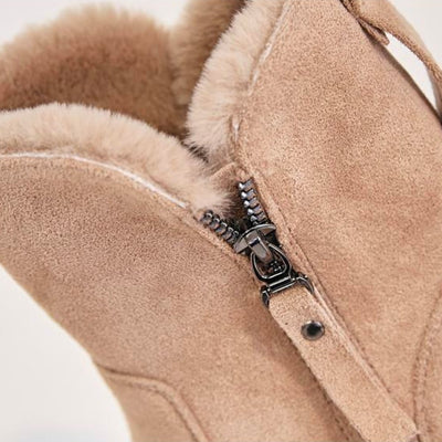 Theo | Warm leather boots with lining