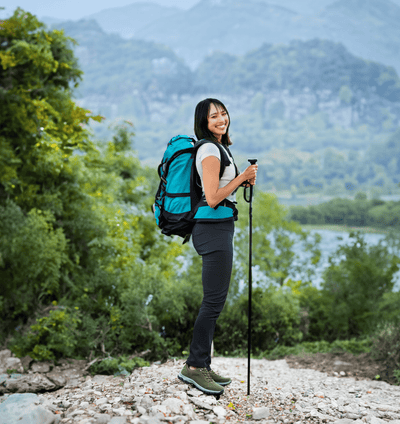 Zorion | Comfortable hiking shoe with ergonomic sole