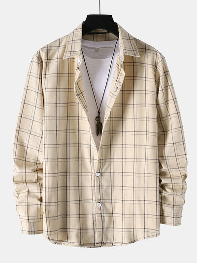 Allah® | Plaid Button Up Shirt