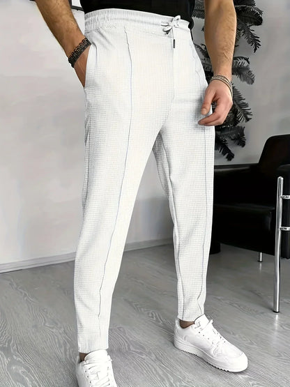Zackary® | Stylish Checkered Slim-Fit Trousers