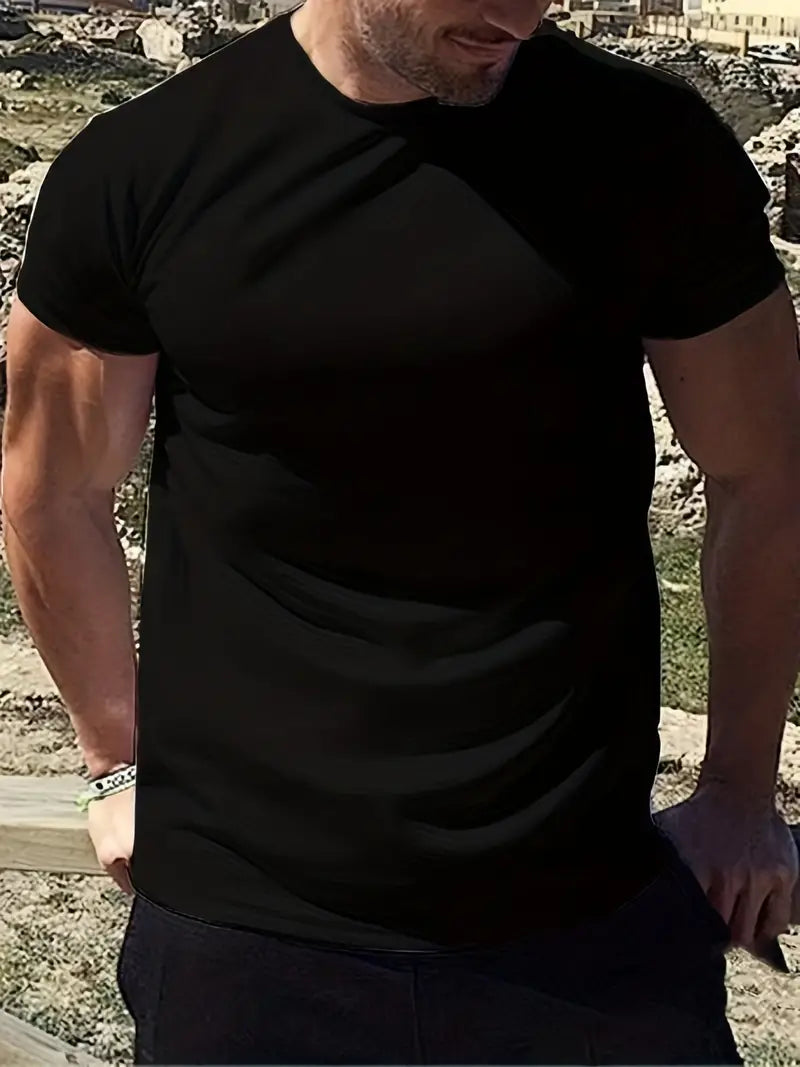 Ljubica® | Classic Crew Neck T-Shirt For Men