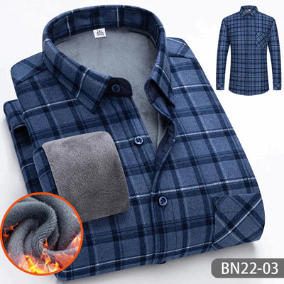 Rubén® | Casual, Thick, Warm Men'S Shirt For Autumn