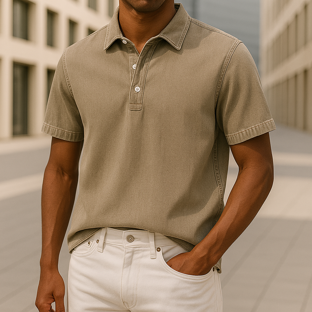 Kavan® | Denim Polo Shirt