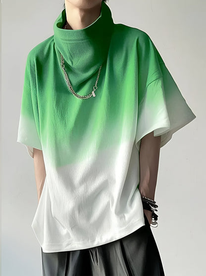 Zacchaeus® | Stylish T-Shirt With Color Gradient And Round Neck