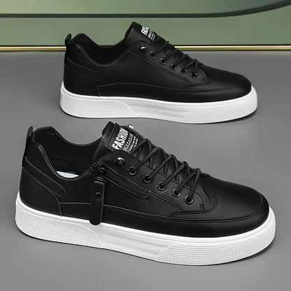 Julian® | Leather Sneakers With Zip Detail