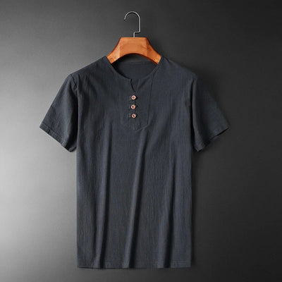 Konan® | Cotton And Linen T-Shirt