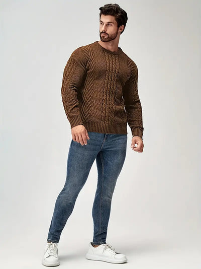 Richard® | Rib Knit Sweater For Men