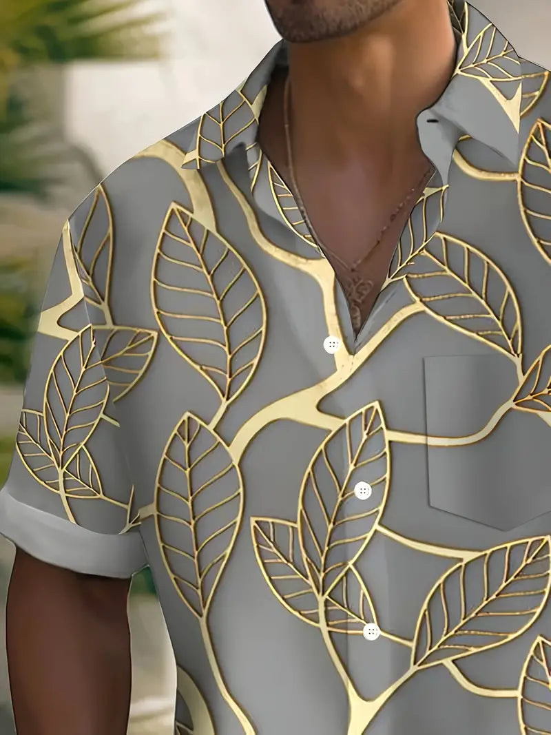 Luis® | Digital Short-Sleeved Shirt For Men