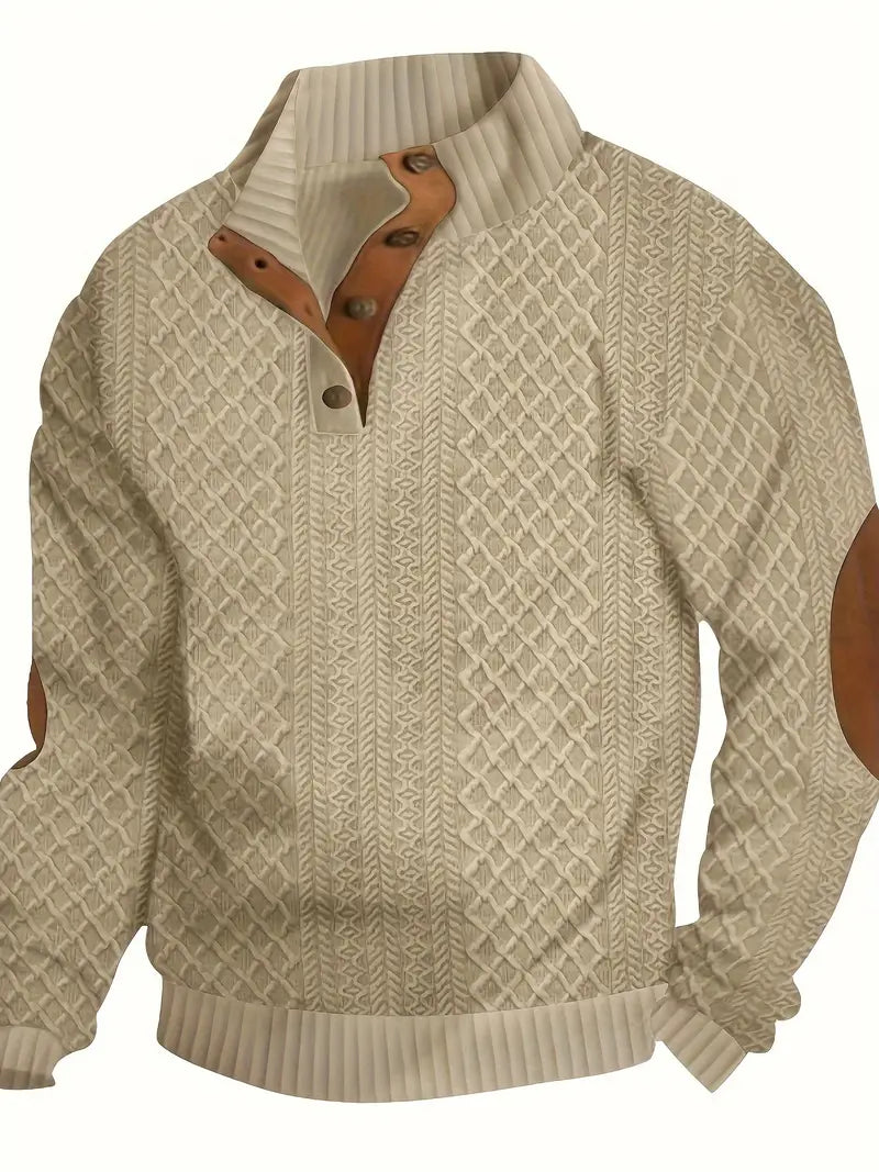 Marcelo | Elegant Button Sweater