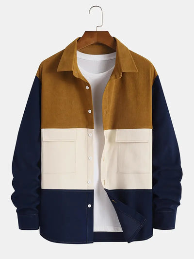 Fabio® | Color Block Shirt For Men