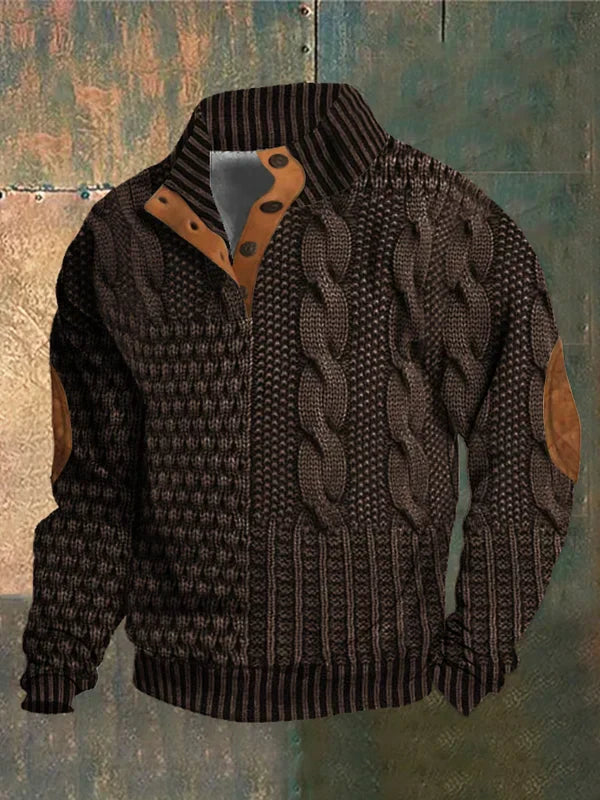 Connor | Warm Patterned Sweater