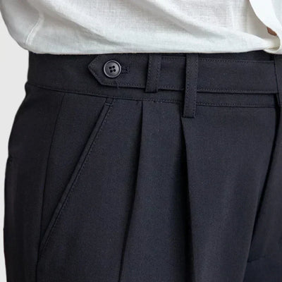 Severiano® | Straight Suit Trousers With High Waist