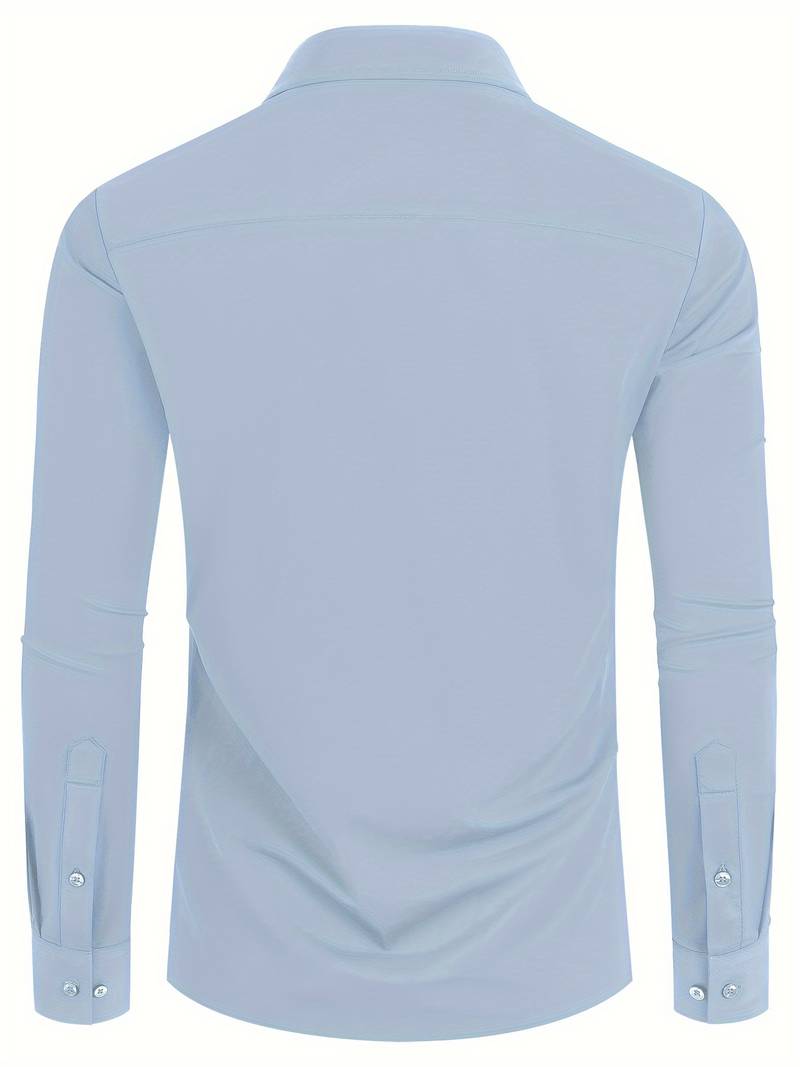 Duncan® | Long-Sleeved Shirt With Buttons For Men