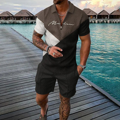 Winston® | Multicolored Luxury Summer Set With Print