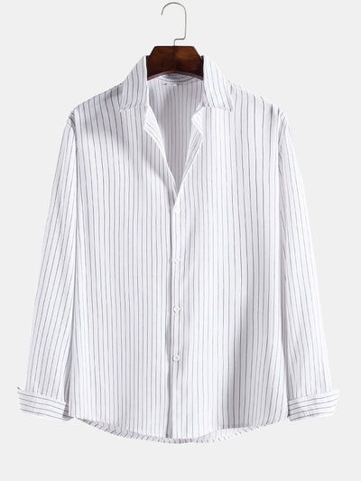 Amos® | Long Sleeved Pinstripe Shirt
