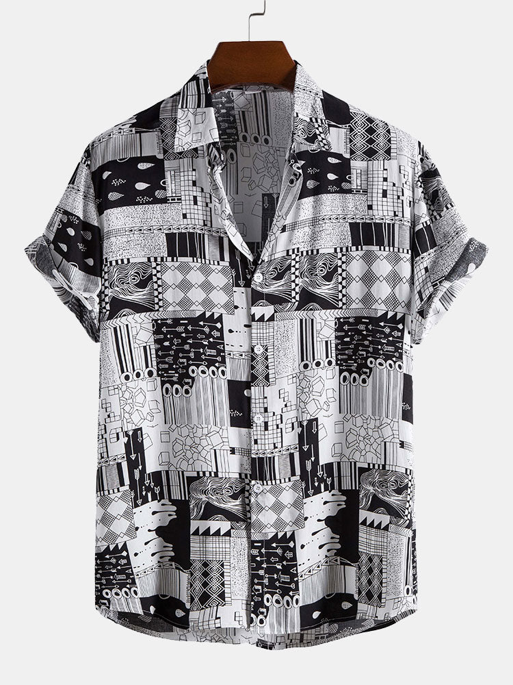 Armonius® | Geometry Print Shirt