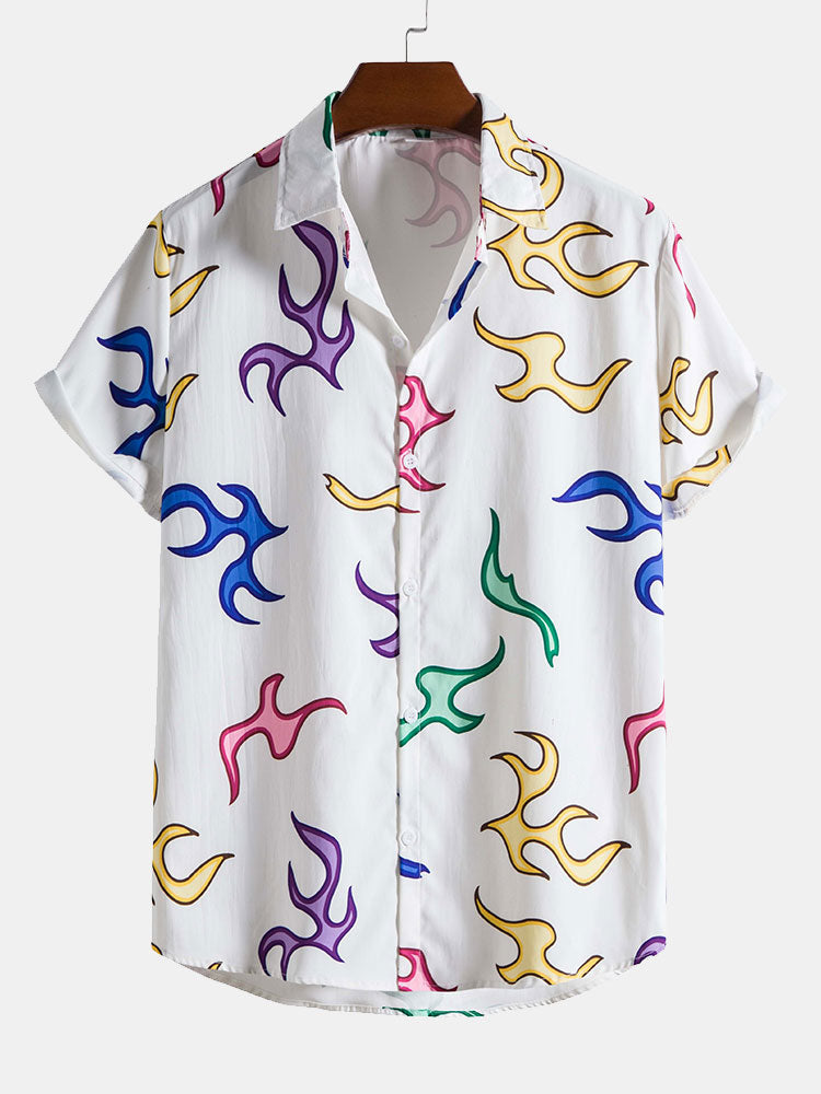 Agathangelos® | Abstract Print Shirt