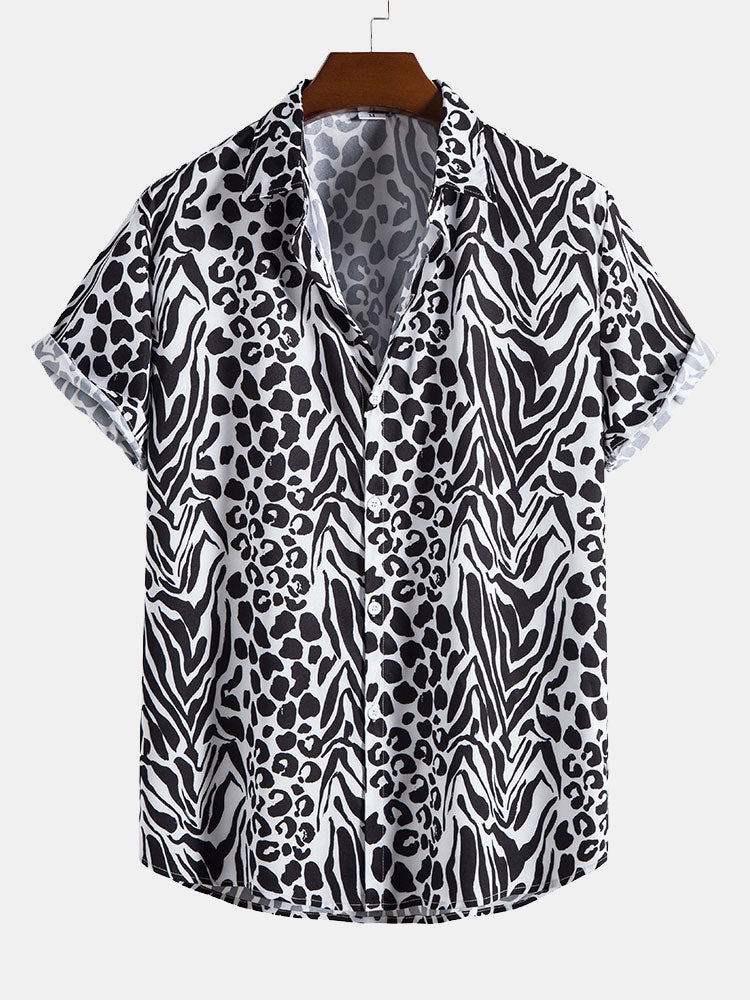 Algernon® | Animal Print Shirt