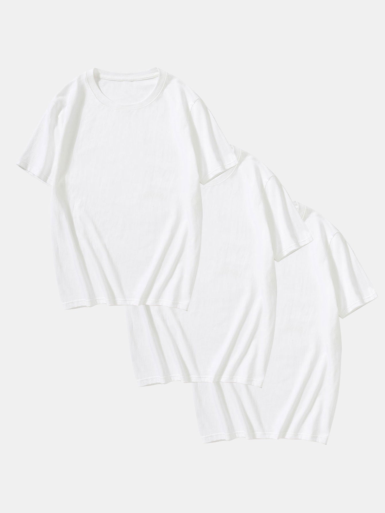 Adalton® | 3 Pieces Basic Cotton T-Shirt