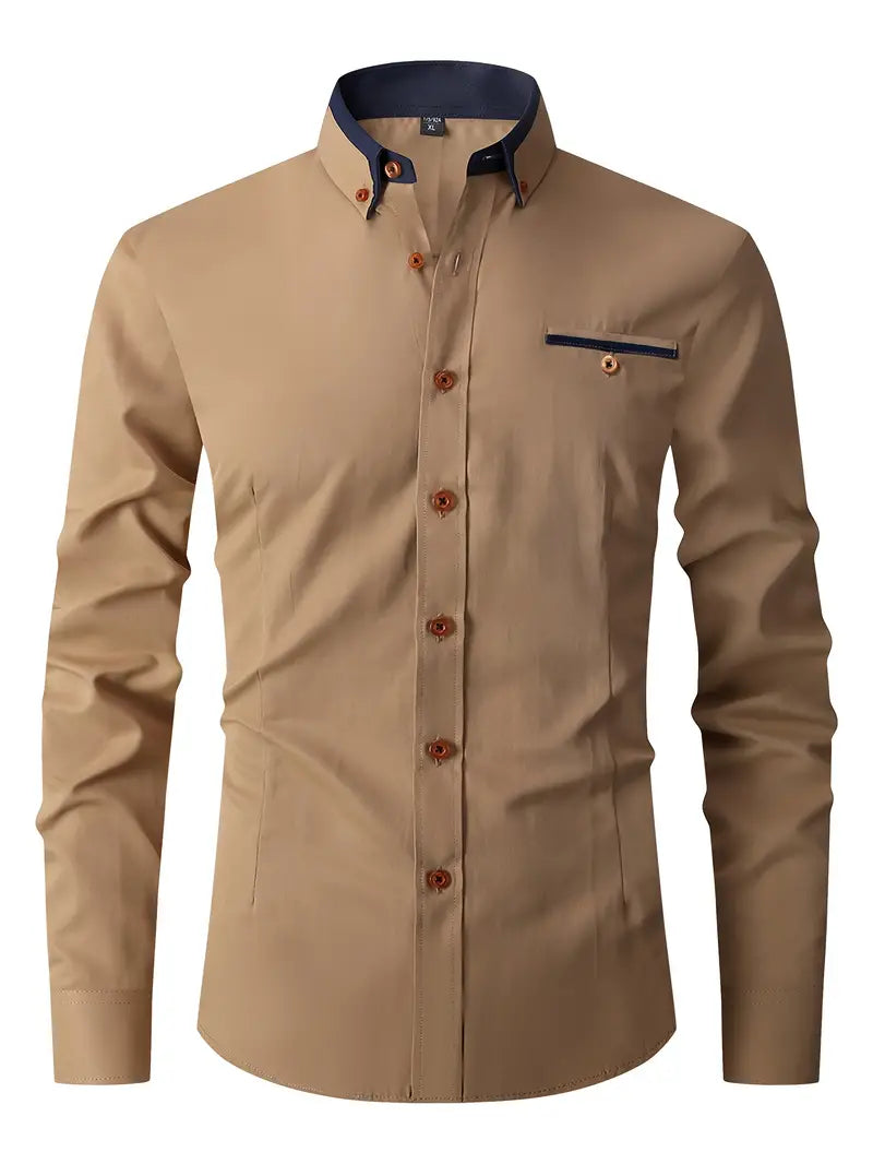 Laurie® | Classic Formal Button Down Shirt For Men