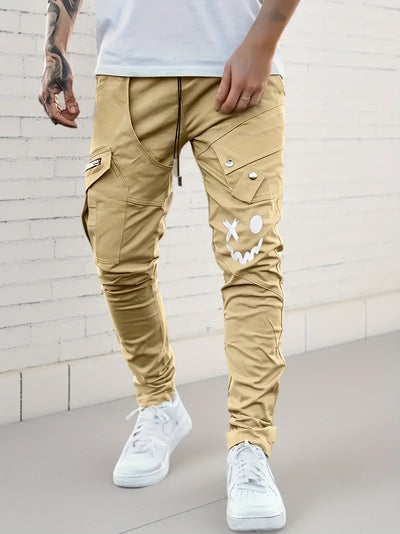 Genaro® | Casual Cargo Pants With Zipper Pockets