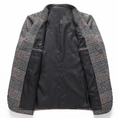 Aimar® | Royal Wool Herringbone Blazer