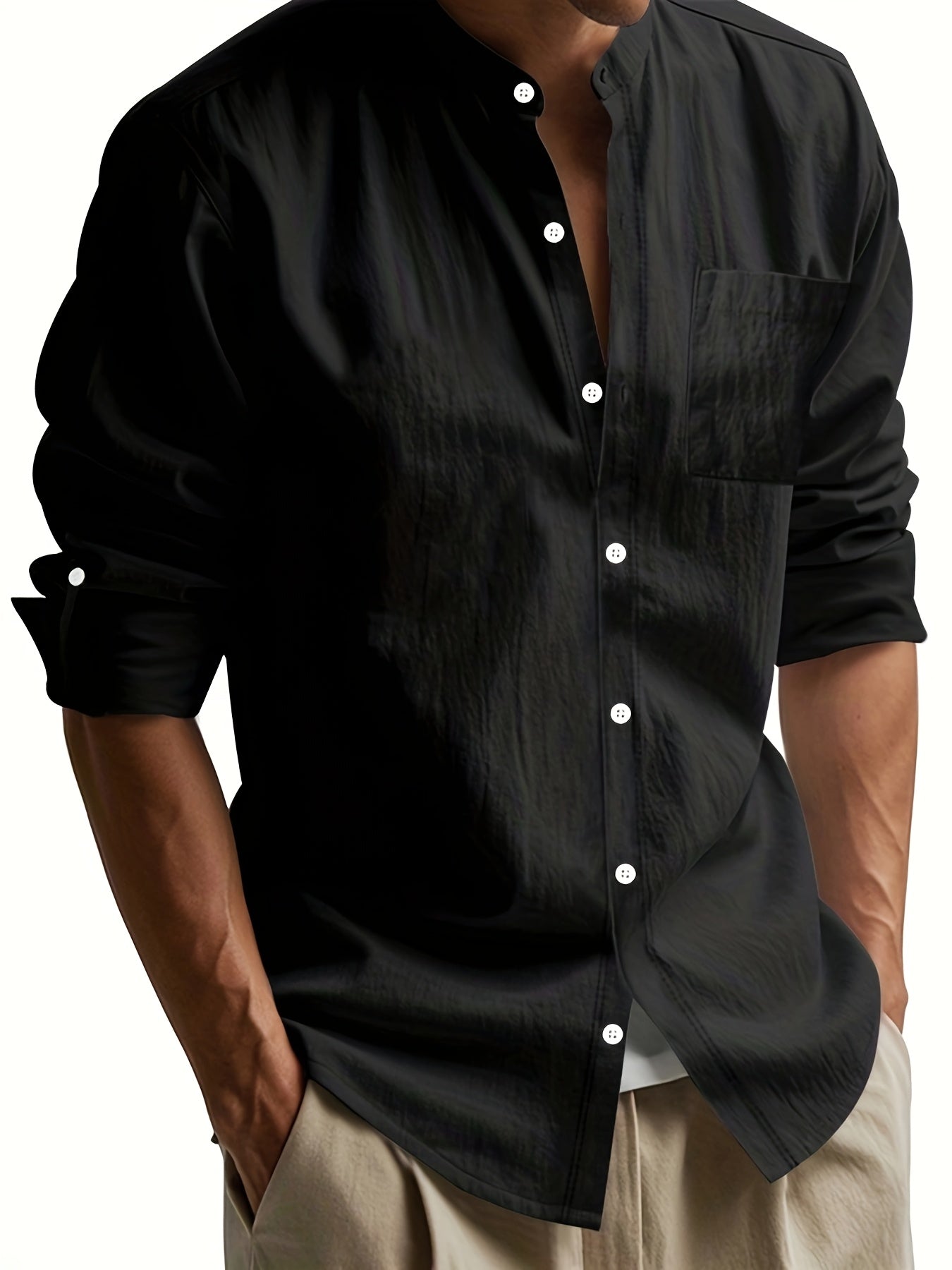 Mickey | Elegant Linen Shirt