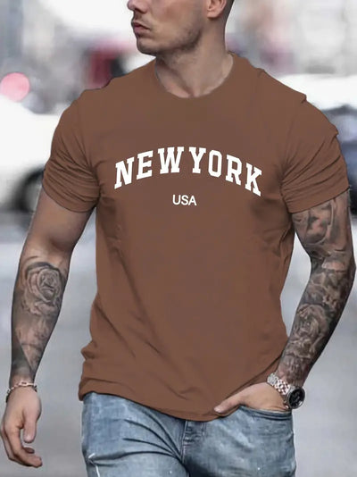 Craig® | T-Shirt With New York Print For Men