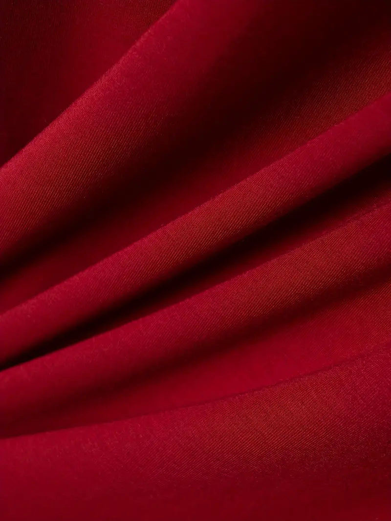 Ellis® | Solid, Casual V-Neck T-Shirt For Men