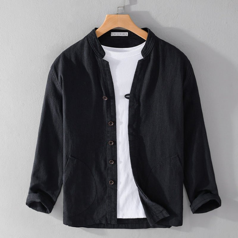 Apelio® | Davide Costa Heirloom Linen Shirt