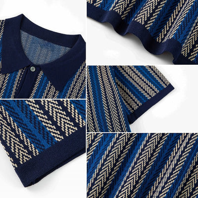 Apolinar® | Davide Costa Jacquard Polo Shirt