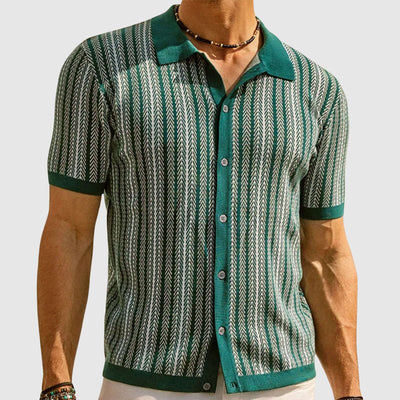 Apolinar® | Davide Costa Jacquard Polo Shirt