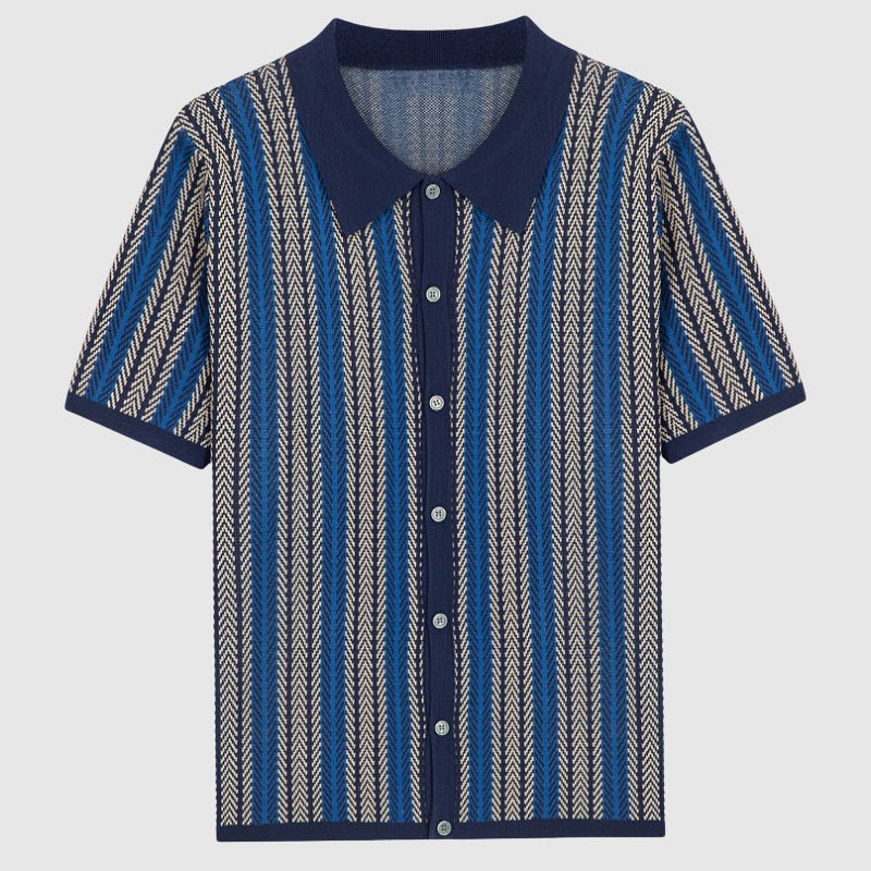 Apolinar® | Davide Costa Jacquard Polo Shirt