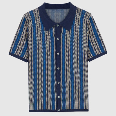 Apolinar® | Davide Costa Jacquard Polo Shirt