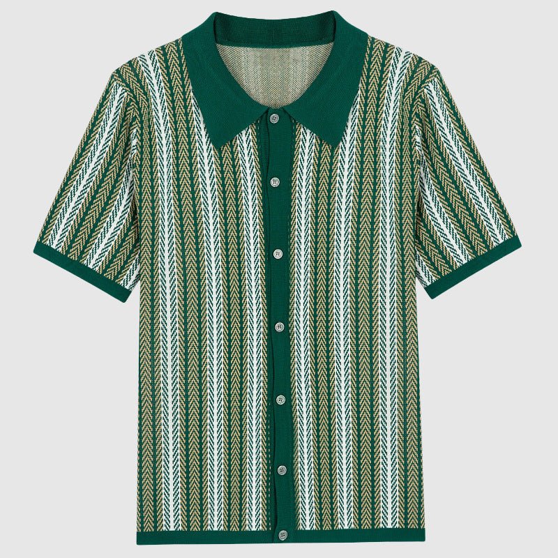 Apolinar® | Davide Costa Jacquard Polo Shirt