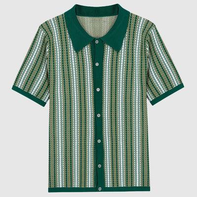 Apolinar® | Davide Costa Jacquard Polo Shirt