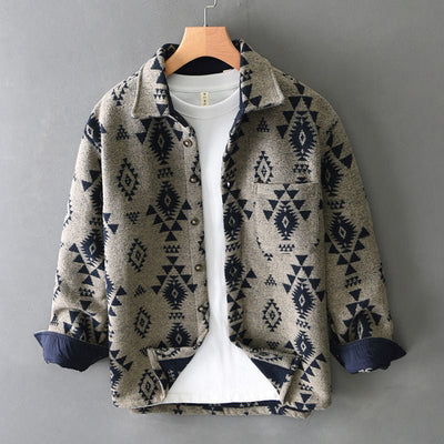 Apolonio® | Davide Costa Jacquard Wool Shirt