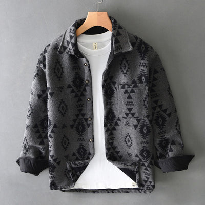 Apolonio® | Davide Costa Jacquard Wool Shirt