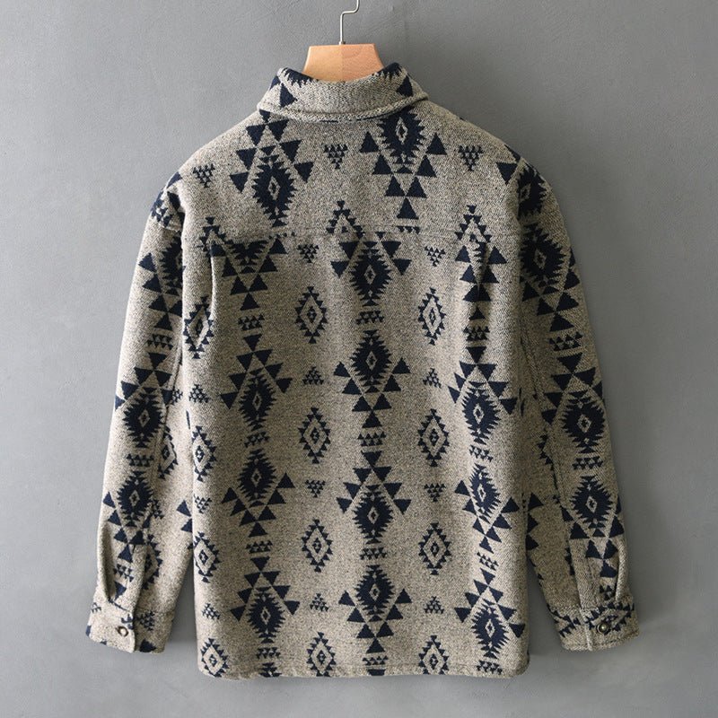 Apolonio® | Davide Costa Jacquard Wool Shirt
