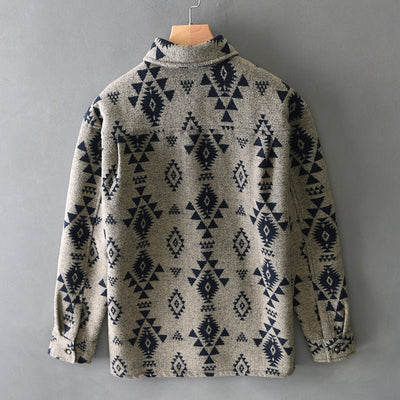 Apolonio® | Davide Costa Jacquard Wool Shirt