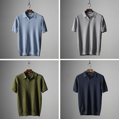 Apostolos® | Davide Costa Knit Polo Shirt