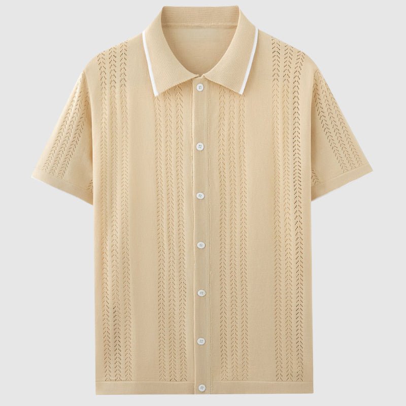 Appius® | Davide Costa Knitted Polo Shirt