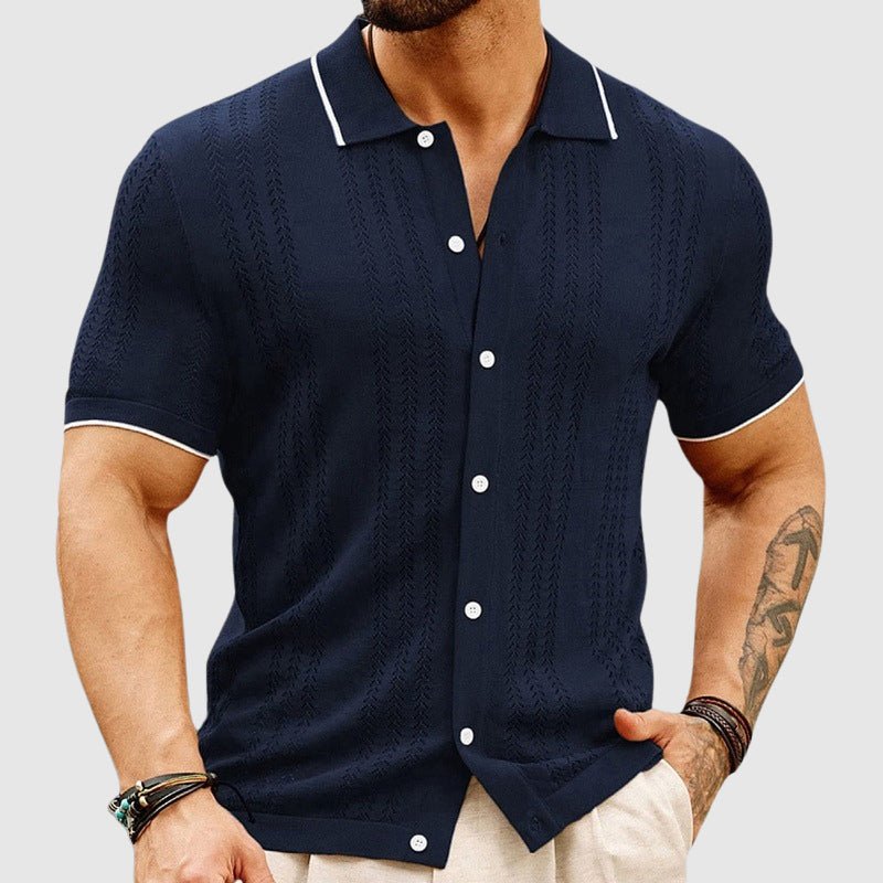 Appius® | Davide Costa Knitted Polo Shirt