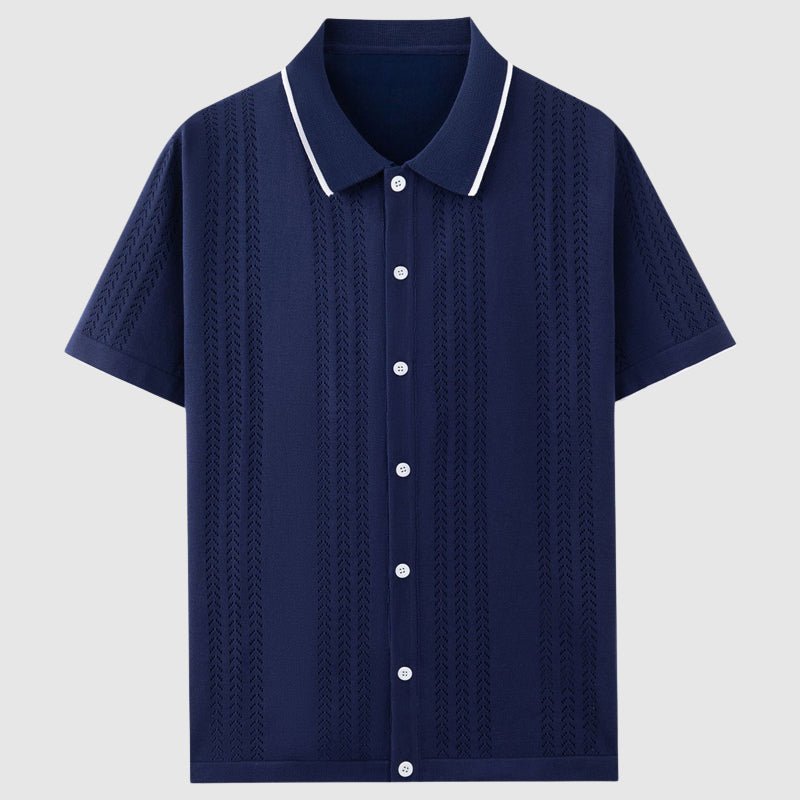 Appius® | Davide Costa Knitted Polo Shirt