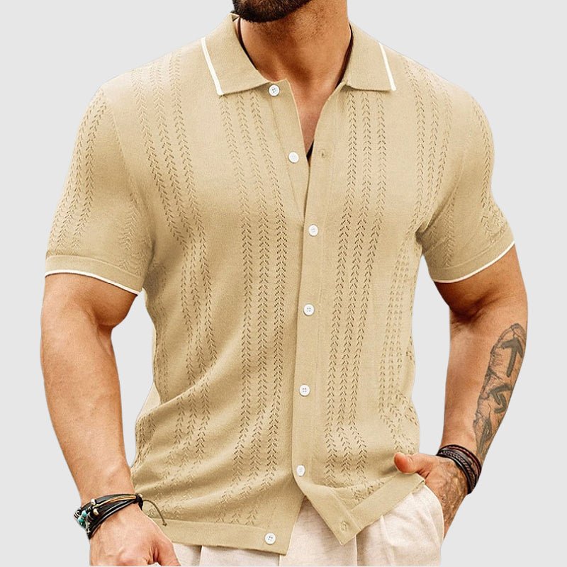 Appius® | Davide Costa Knitted Polo Shirt