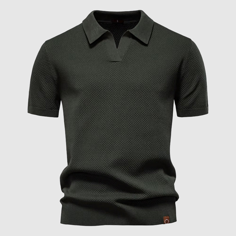Arandes® | Davide Costa Marsala Polo Shirt