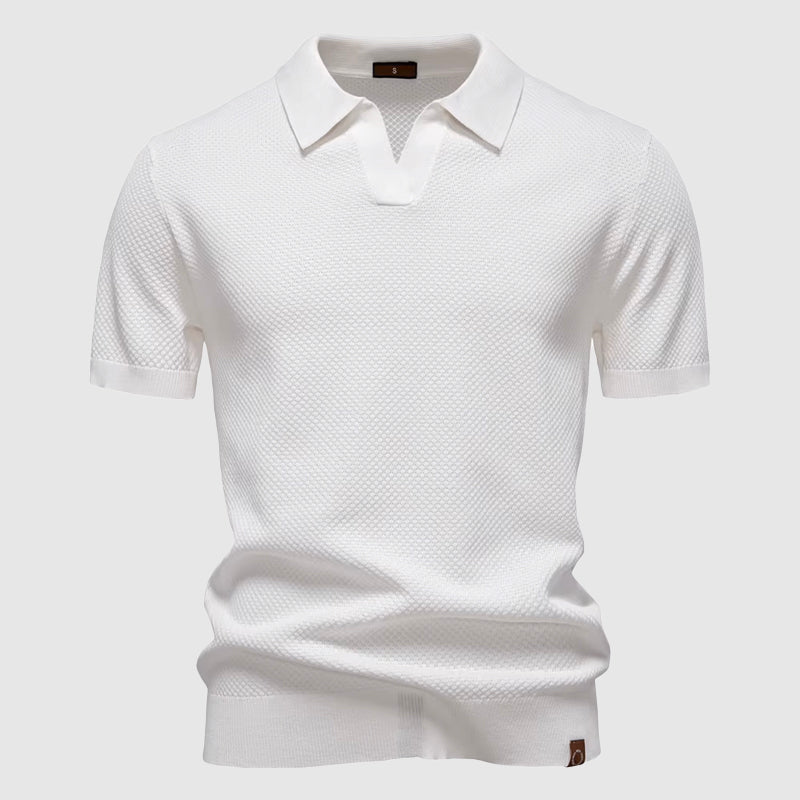 Arandes® | Davide Costa Marsala Polo Shirt