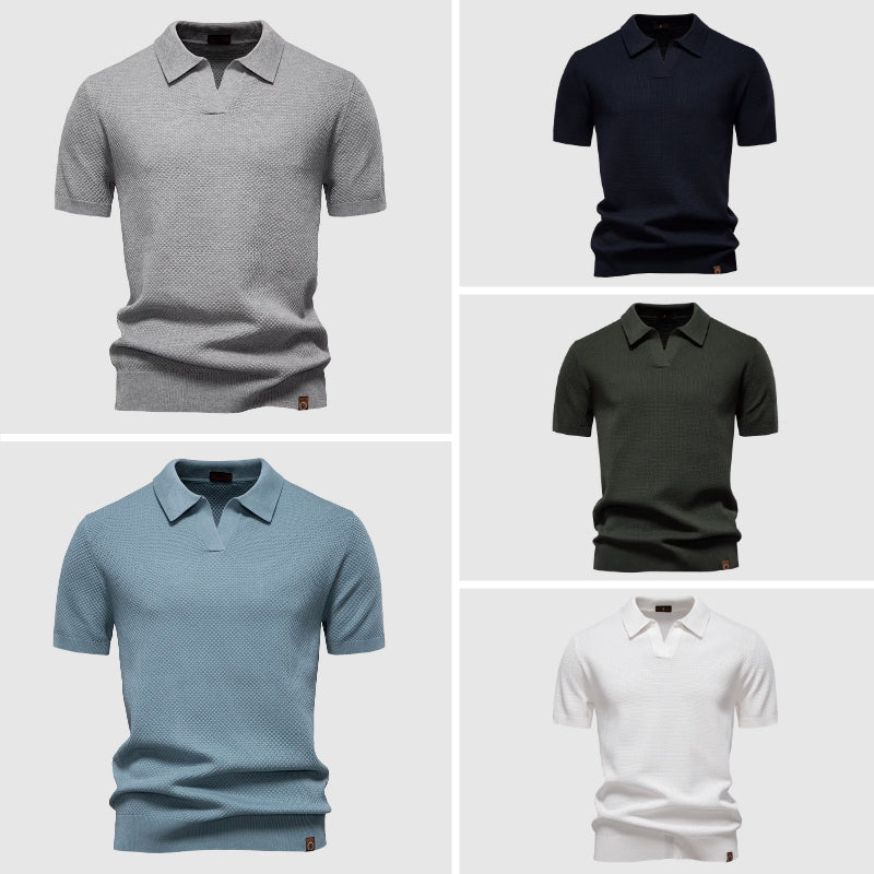 Arandes® | Davide Costa Marsala Polo Shirt
